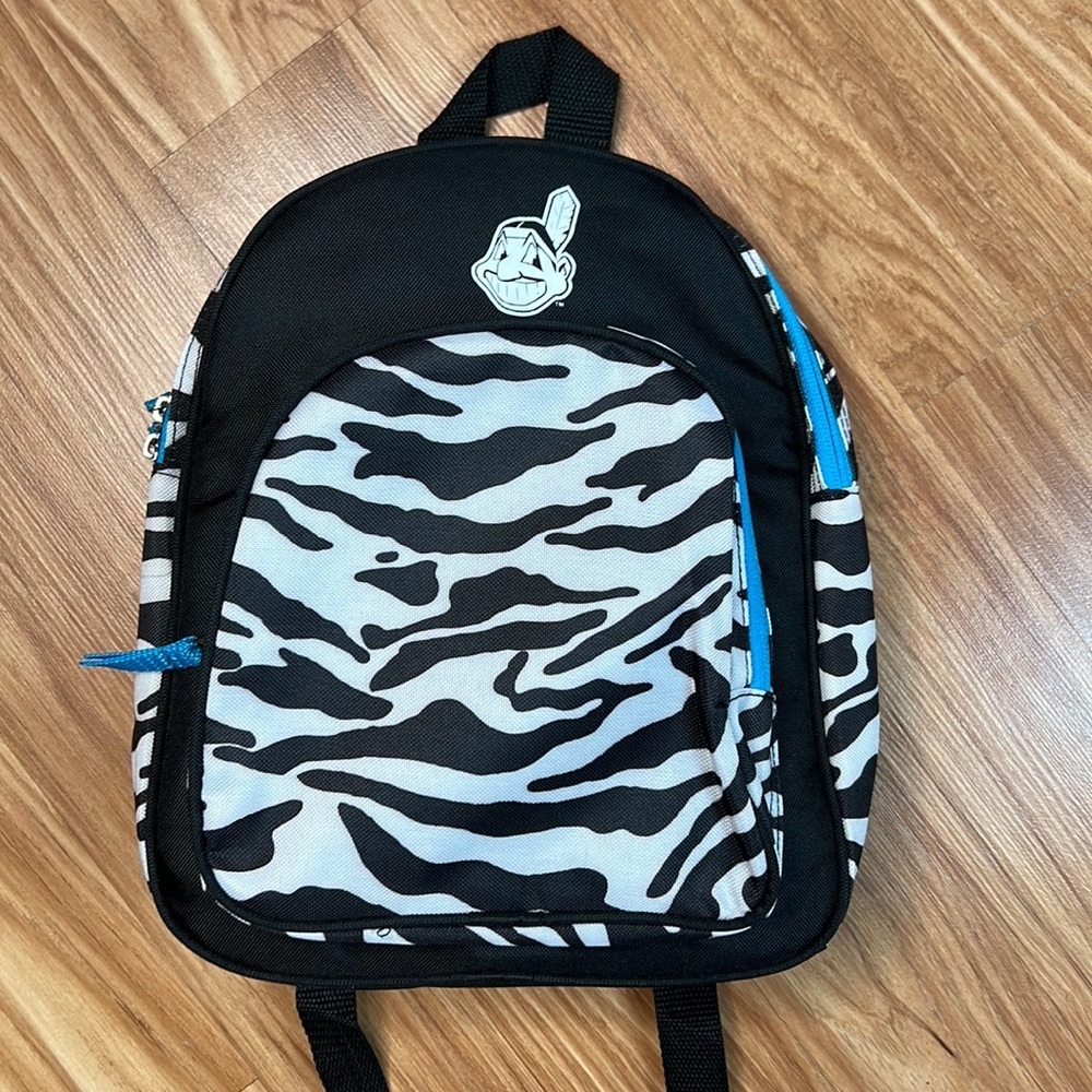 Cleveland Indians Mini Backpack Zebra Print MLB Women's Bag